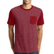 Young Mens Very Important Tee &#174; with Contrast Sleeves and Pocket